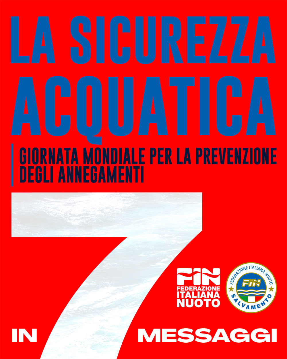 La sicurezza acquatica in sette messaggi.